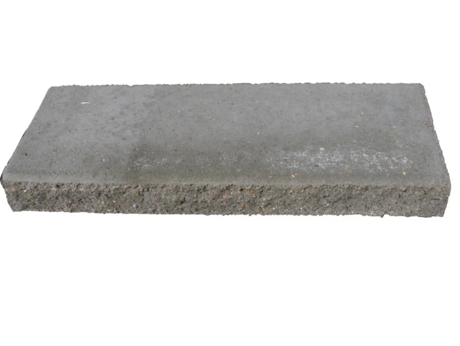 Betongruppen RBR Læ- & Støttemure|Lock-Block topplade grå 40 x 60 x 7 cm