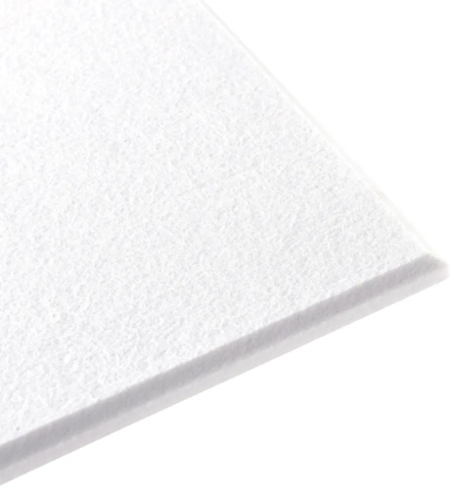 FibroTech Akustikpaneler & Tilbehør|Loftbeklædning|Loftplade FireGuard Polyester hvid 600 x 1200 x 9 mm