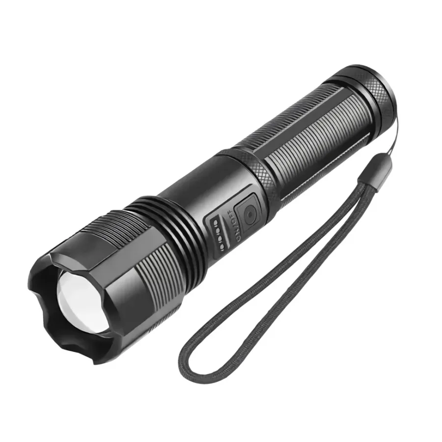 Lommelygter|Lommelygte genopladelig aluminium 1000 lumen