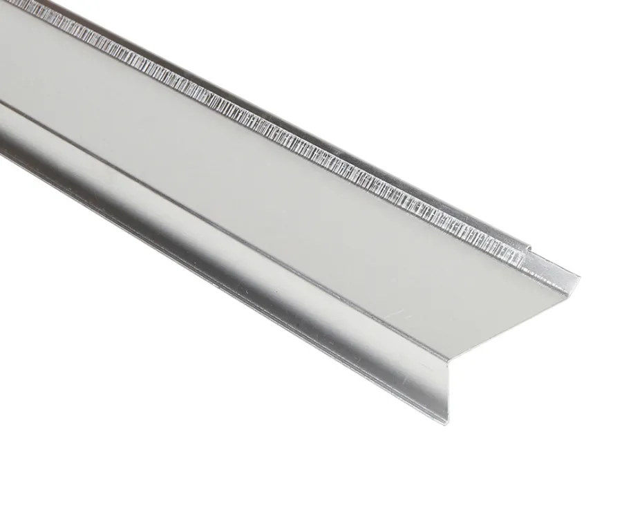 JUAL Tagpap & Asfalt|Løskant aluminium 60 x 25 x 1000 mm