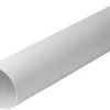 Ventilation|Luftkanal hvid Ø100 x 500 mm
