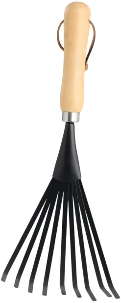Garden® Håndredskaber|Løvrive m/9 tænder bambus 35 cm -