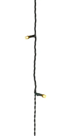 Stemning® Dekorativ Belysning - Udendørs|Lyskæde Basis 50 LED m/timer 4,9 meter