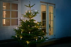 Stemning® Dekorativ Belysning - Udendørs|Lyskæde med 30 LED-lys og clips 14,5 meter