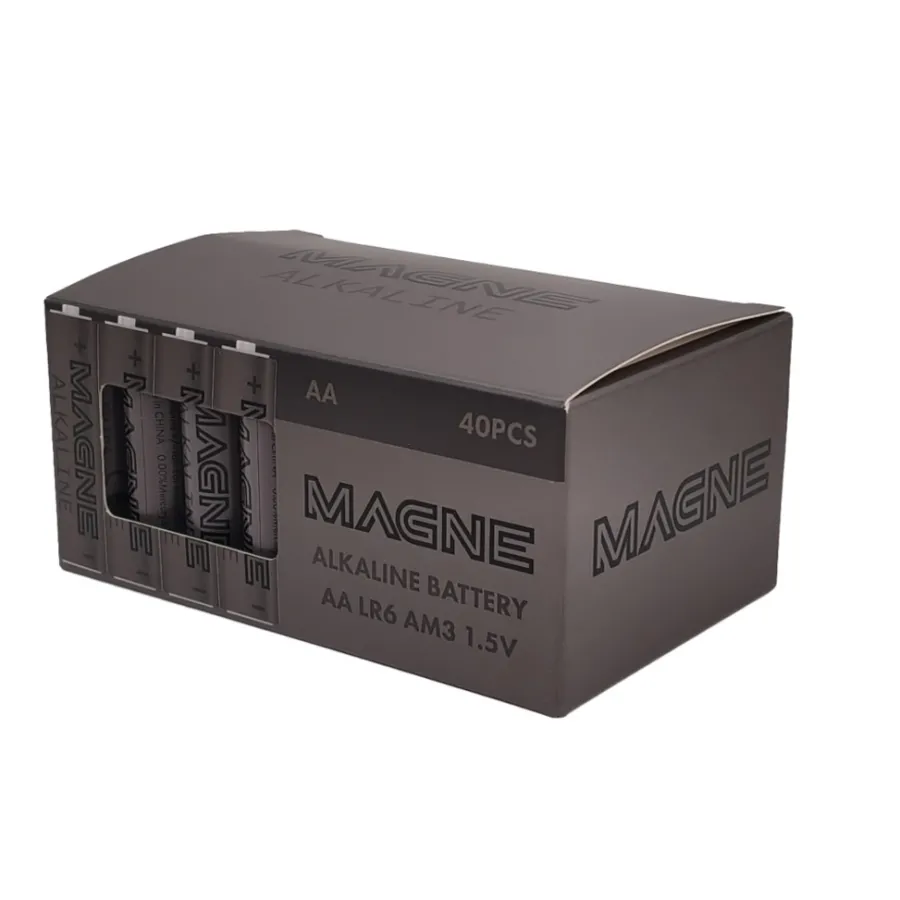 MAGNE Batterier|AA-batteri 40-pk.