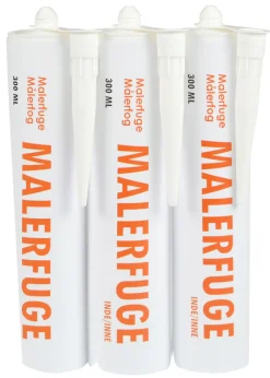 Akryl|Malerfugemasse hvid 3 x 300 ml