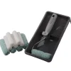 LUXI® Rulle- & Penselsæt|Malerrullesæt 10 cm 12 dele -