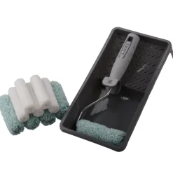 LUXI® Rulle- & Penselsæt|Malerrullesæt 10 cm 12 dele -