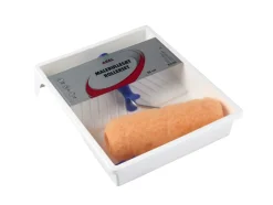 LUXI® Rulle- & Penselsæt|Malerrullesæt 25 cm 3 dele -