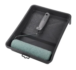 LUXI® Rulle- & Penselsæt|Malerrullesæt 25 cm 3 dele -