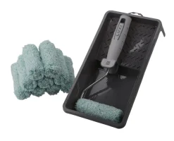 LUXI® Rulle- & Penselsæt|Malerrullesæt 10 cm 12 dele -
