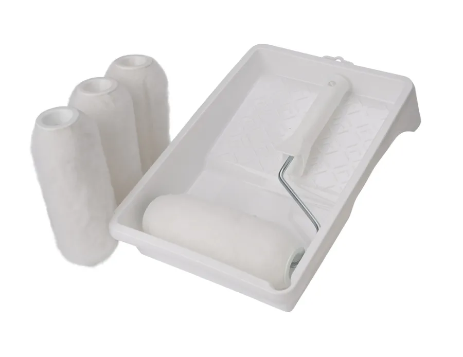 Stabile® Rulle- & Penselsæt|Malerrullesæt 18 cm 6 dele -