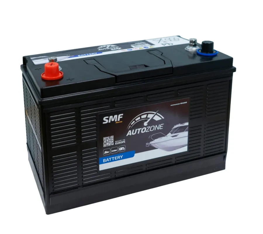 AutoZone® Autobatterier, El-Ladere & Ladekabler|Marine batteri 12 V 110 Ah (+v) -