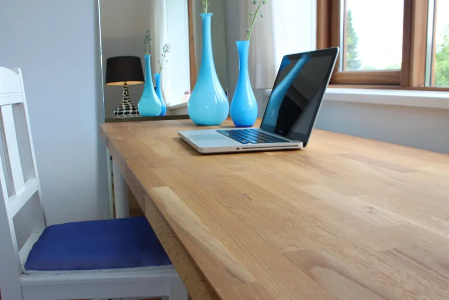 Hornbaek Bordplader|Massiv bordplade i eg - 26 mm x 61 x 242 cm