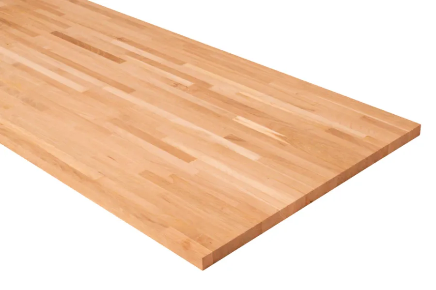 Hornbaek Bordplader|Massiv bordplade i eg - 26 mm x 61 x 242 cm
