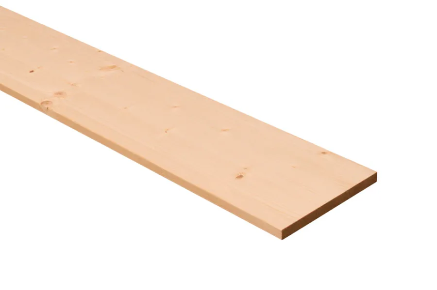 Royal Hylder|Massiv hylde i gran 18 mm x 20 x 120 cm