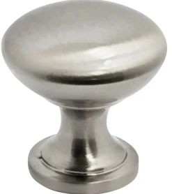 HOME it Greb & Hængsler|Møbelknop satinfinish Ø27,5 mm