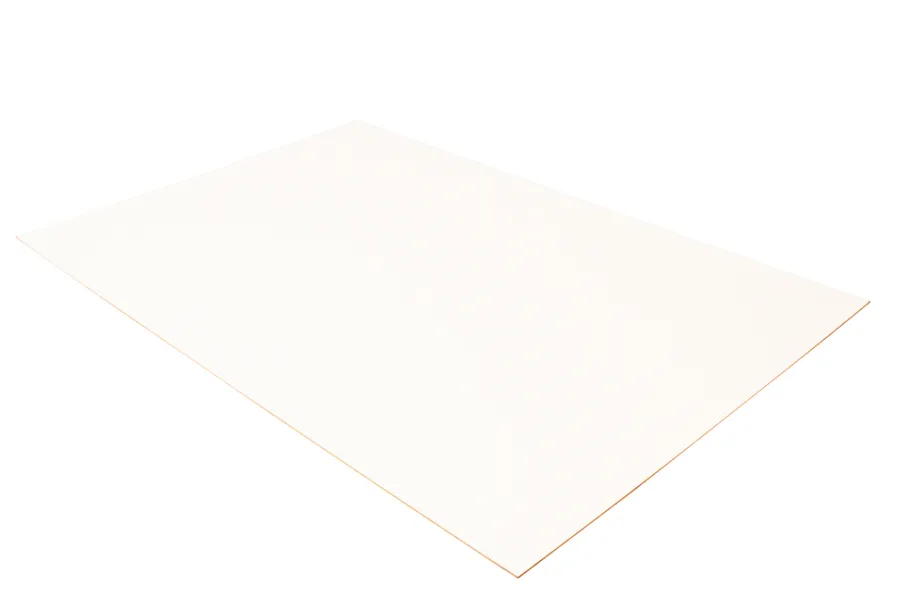 Hornbaek Mdf-Plader|MDF plade 3 mm hvid - 80 x 120 cm