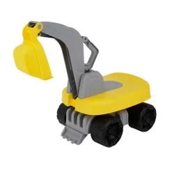 Ud & Leg® Legetøj|Mega gravemaskine 63 cm Gul/grå/sort