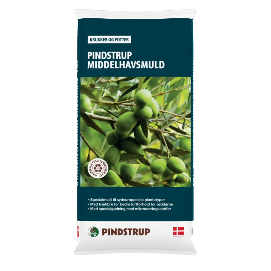 Pindstrup Jord|Middelhavsmuld 50 liter -