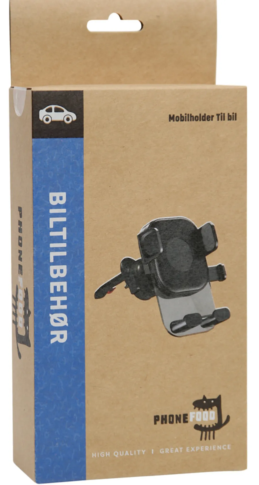 PhoneFood Lyd & Tilbehør Til Mobiltelefoner|Biltilbehør|Mobilholder t/bil