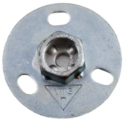 Galvaniserede|Montagegrundflange galvaniseret 1/2" Ø70 mm