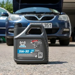 Basta Motorolie & Sprinklervæske|Motorolie 5W-30 A5 MAX fuldsyntetisk - 4 liter
