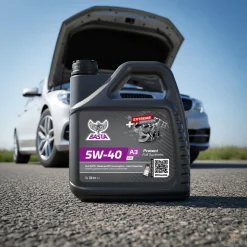 Basta Motorolie & Sprinklervæske|Motorolie 5W-40 fuldsyntetisk - 4 liter