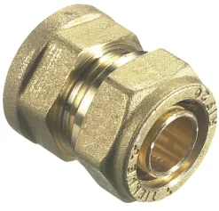 Gulvvarme|Muffe til PeX rør i gulvvarme 1/2" x 20 mm
