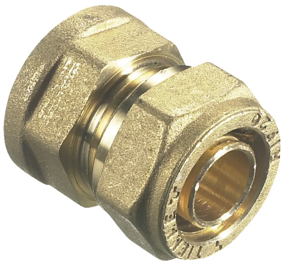 Gulvvarme|Muffe til PeX rør i gulvvarme 1/2" x 20 mm