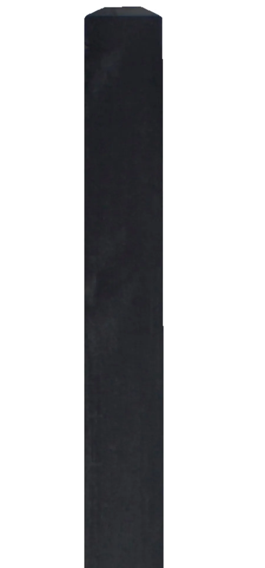 Stolper & Pæle|Multistolpe sort 70 x 70 x 2100 mm