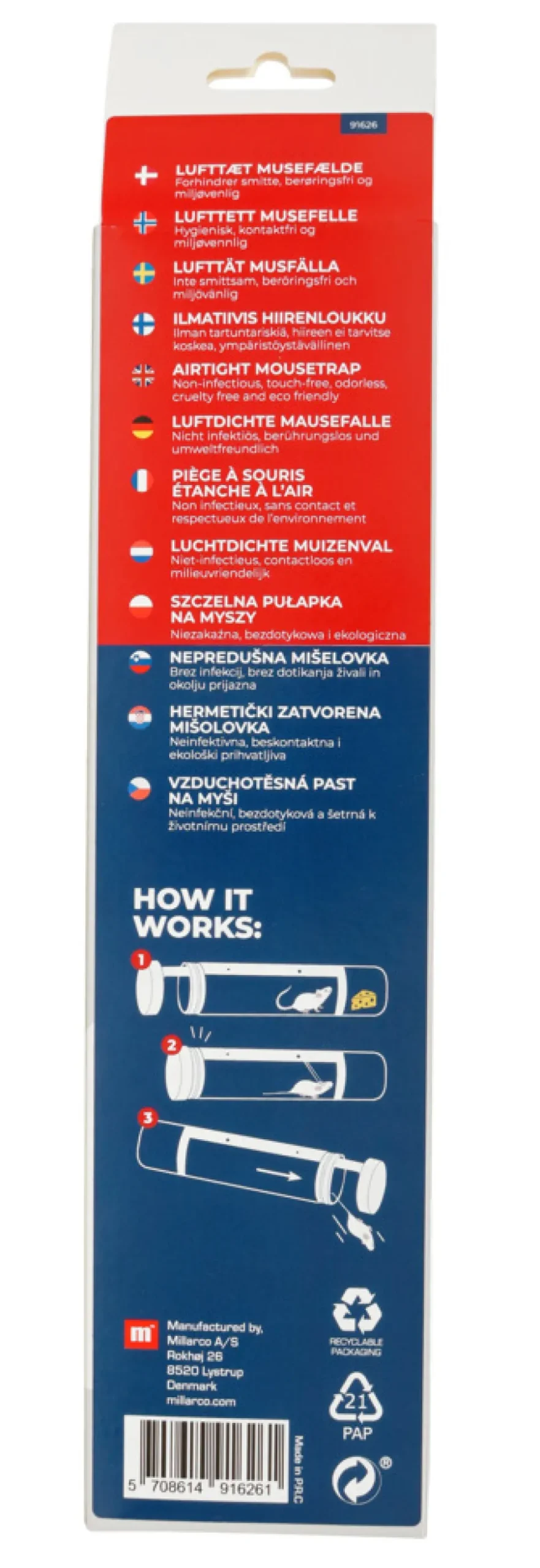HOME it GARDEN PREMIUM Fælder|Nice Trap Airtight mousetrap