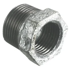 Galvaniserede|Nippelmuffe galvaniseret 1" x 3/4"