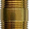 Messing|Nippelrør messing 3/4" x 40 mm