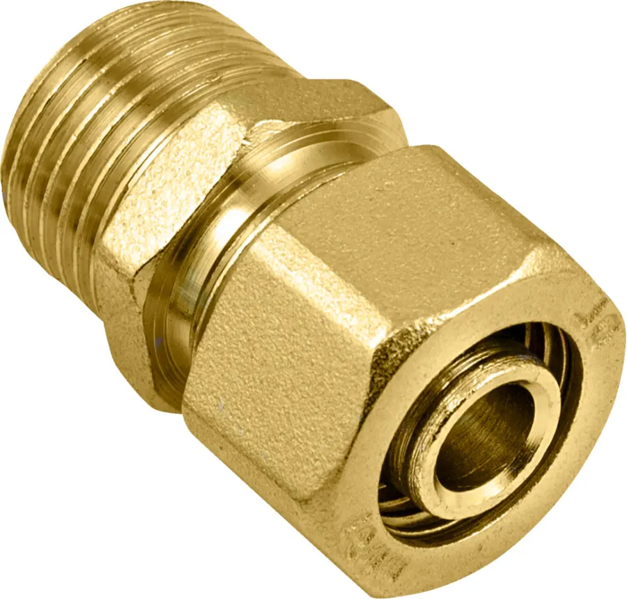 Fittings Til Rør|Nippel til PEX-rør 1/2" x 18 mm