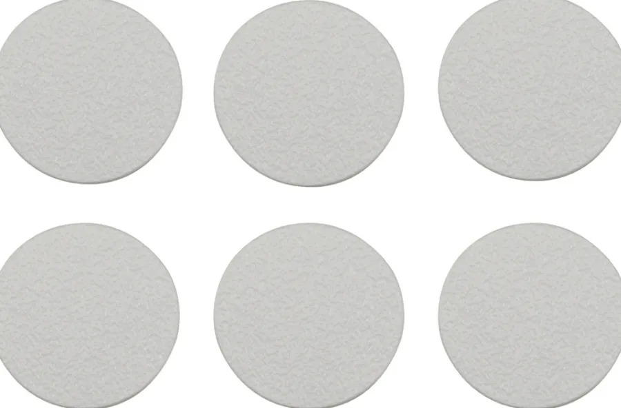 NKT Fasteners Skruer|dækknap hvid 18 mm 36 stk.