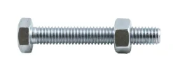 NKT Fasteners Bolte & Møtrikker|stålskruer m/møtrik M6 x 60 mm 6 stk.