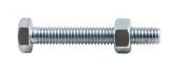 NKT Fasteners Bolte & Møtrikker|stålsætskruer m/møtrik M8 x 40 mm 6 stk.
