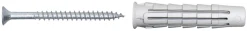 NKT Fasteners Dyvler & Plugs|T6 universaldyvel m/skrue 6 x 45 mm 8 stk.