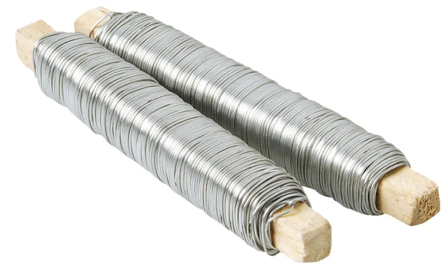 NKT Fasteners Kæder & Wirer|vindseltråd galvaniseret 0,5 mm x 60 meter 2 stk.