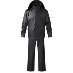 Oak Creek® Beklædning|regntøj unisex str. XXL sort
