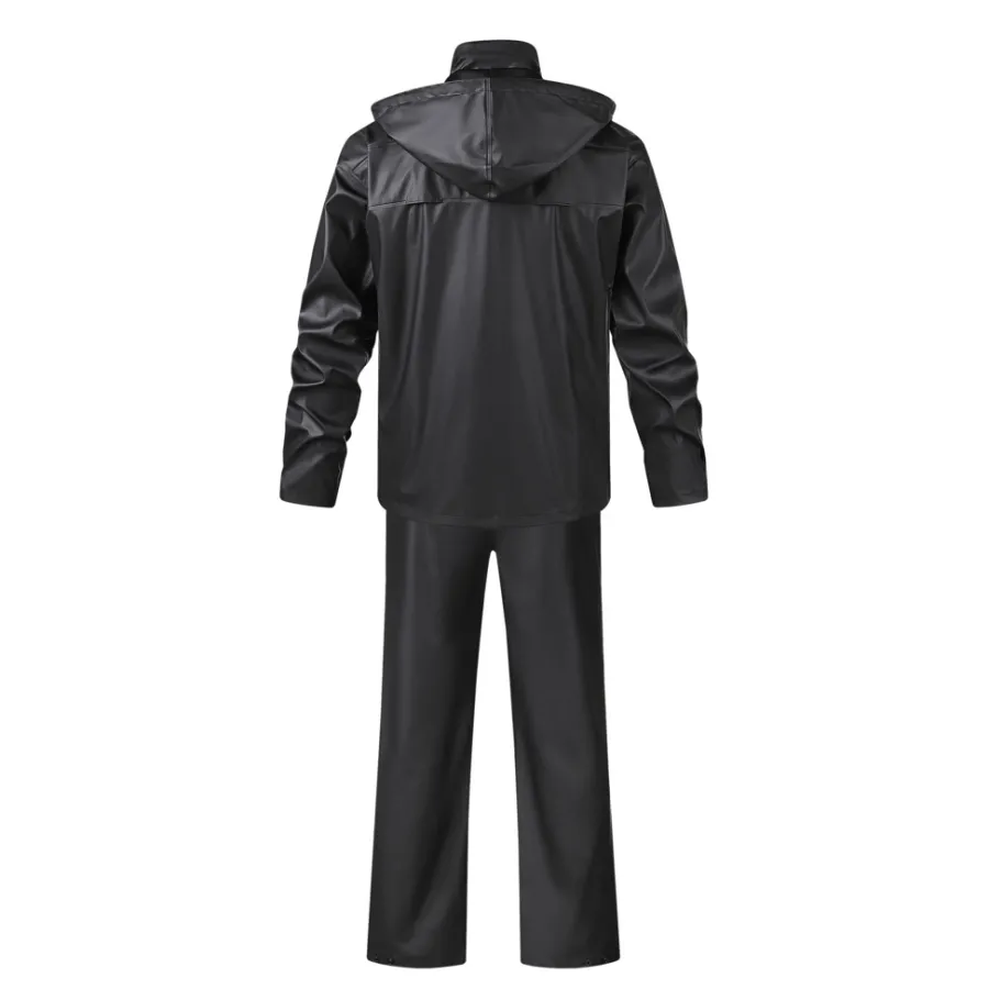 Oak Creek® Beklædning|regntøj unisex str. M sort