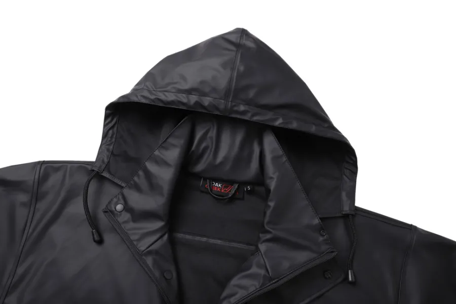 Oak Creek® Beklædning|regntøj unisex str. M sort