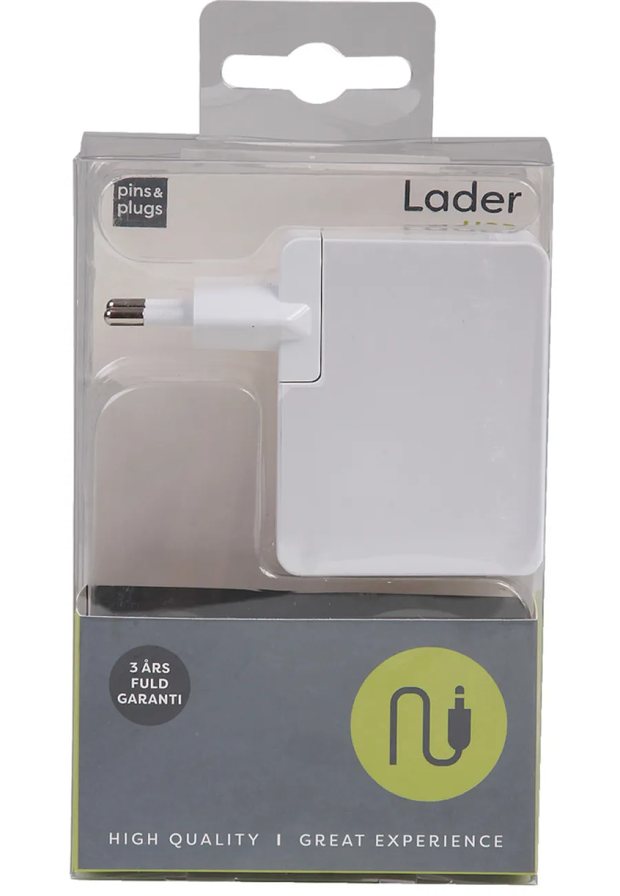 PhoneFood Kabler & Adaptere|Oplader med 4 USB porte