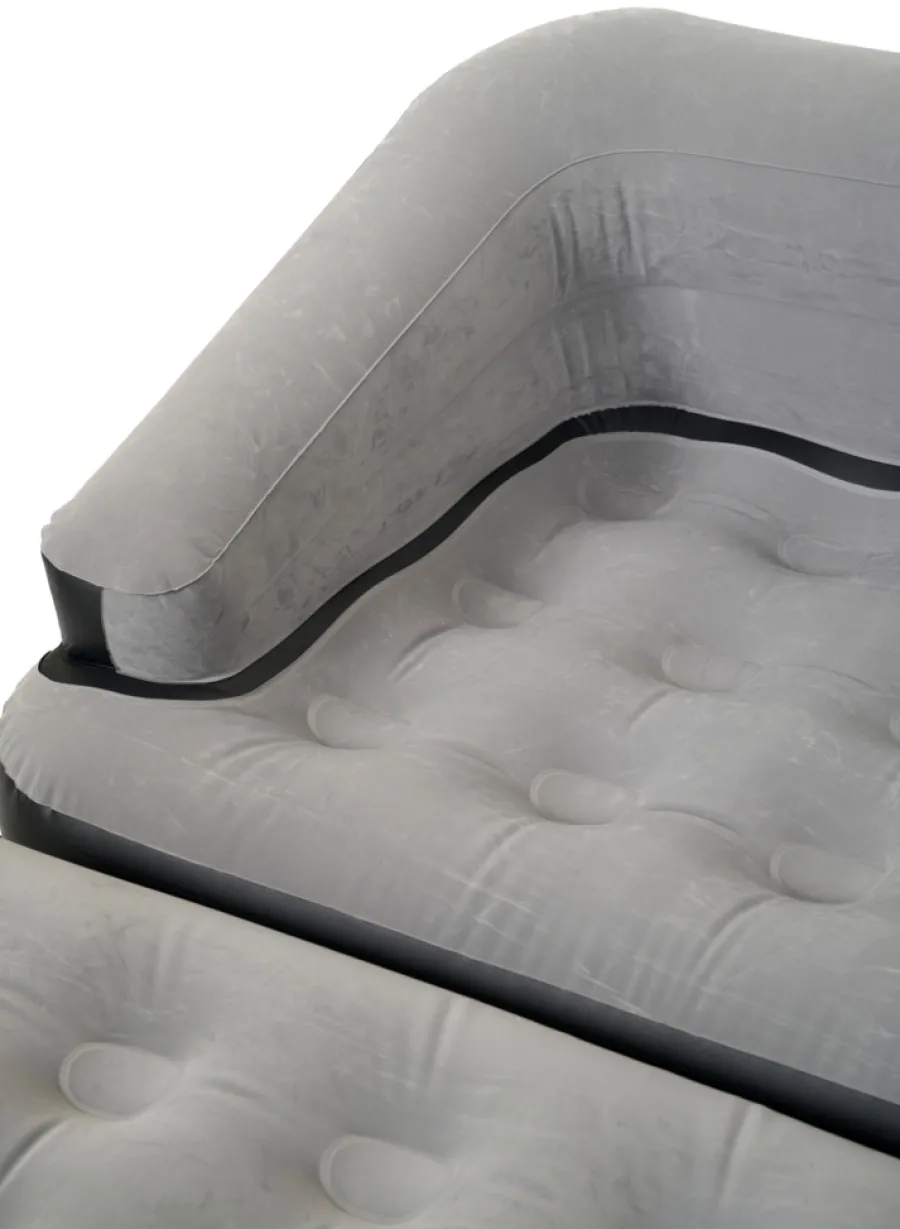 Sunlife® Sæsonafslutning|Luftmadrasser & Pumper|Oppustelig sofa/madras Maine 198 x 138 cm -
