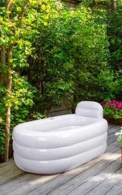 Badekar|Campingudstyr|Oppusteligt badekar 131 x 79 x 67 cm
