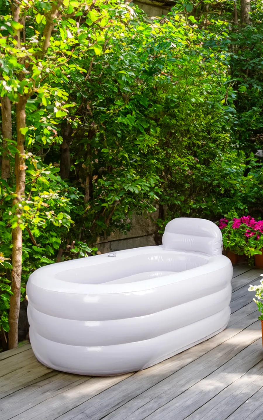 Badekar|Campingudstyr|Oppusteligt badekar 131 x 79 x 67 cm