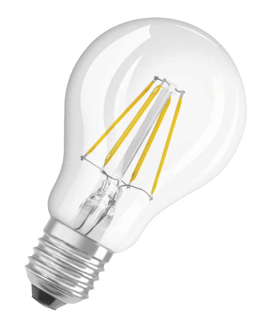 Osram Led-Pærer|LED Base standardpære E27 4 W 2-pk.