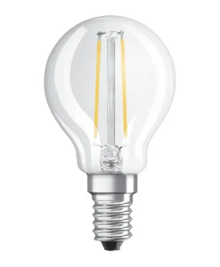 Osram Led-Pærer|LED Star Classic klar kronepære E14 2,5 W