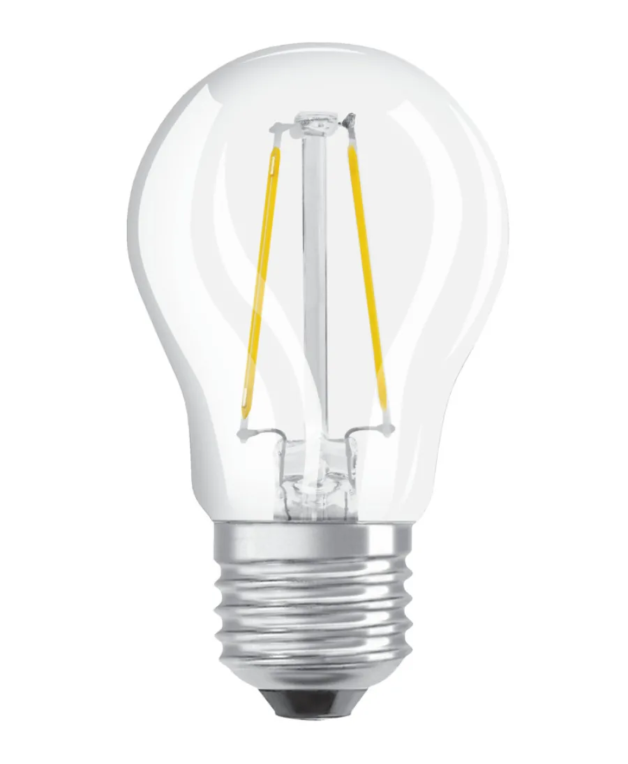Osram Led-Pærer|LED Star Classic klar kronepære E27 2,5 W